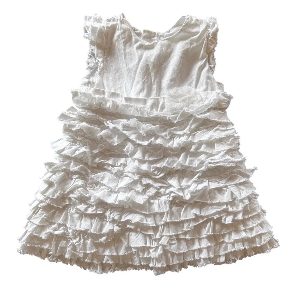 The Children's Place Dress Cotton‎ 6-9M Baby Excellent Cottagecore Coquette